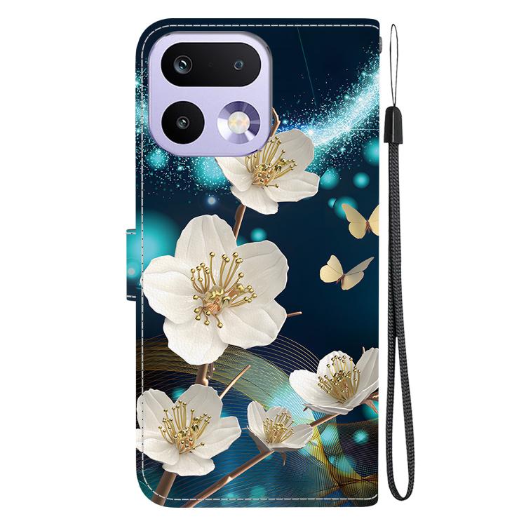 For Realme 16 Pro 5G Crystal Texture Colored Drawing Leather Phone Case