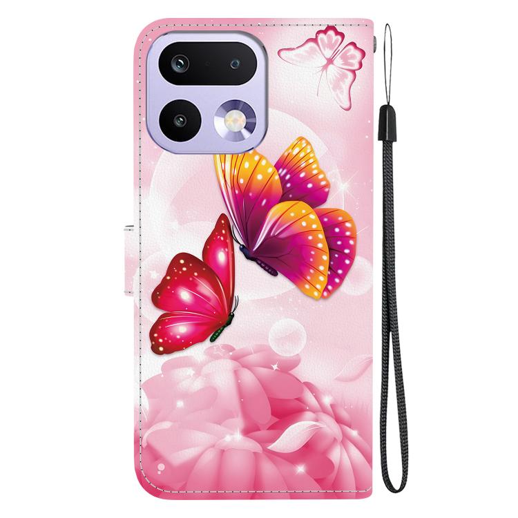 For Realme 16 Pro 5G Crystal Texture Colored Drawing Leather Phone Case