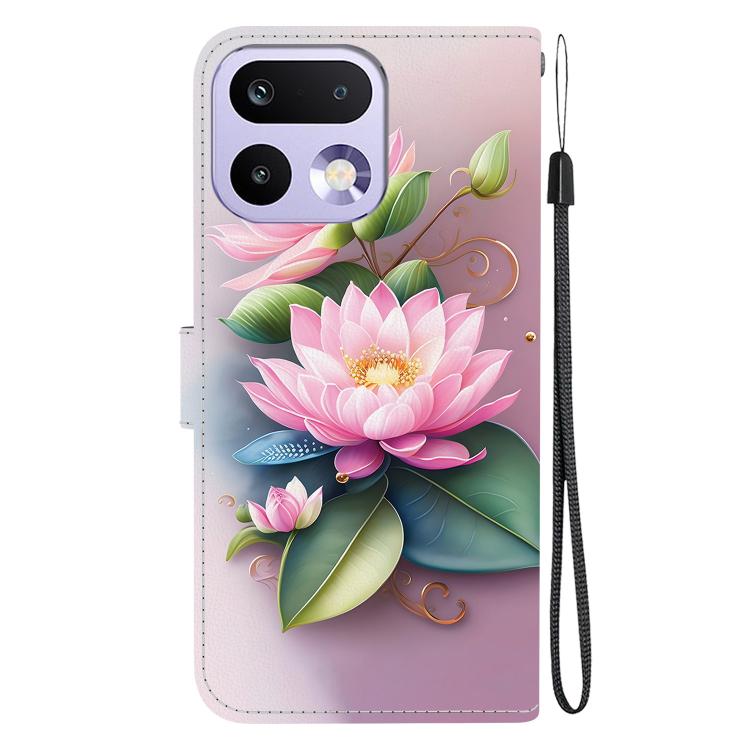 For Realme 16 Pro 5G Crystal Texture Colored Drawing Leather Phone Case