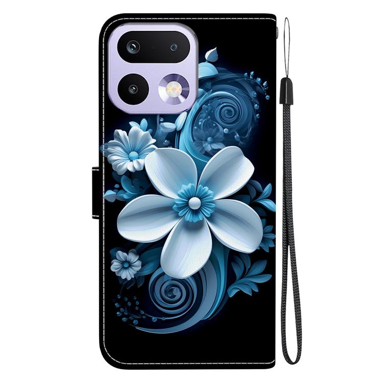 For Realme 16 Pro 5G Crystal Texture Colored Drawing Leather Phone Case