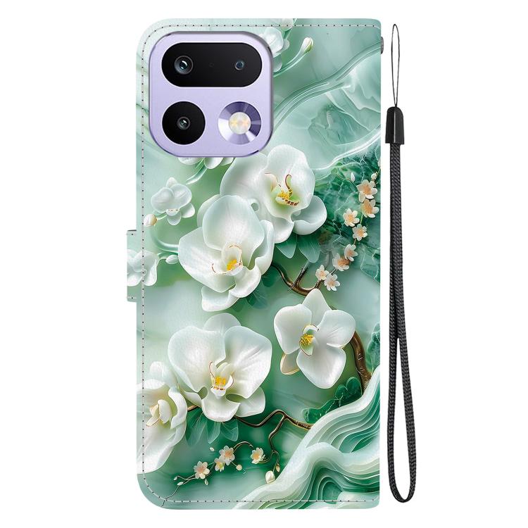 For Realme 16 Pro 5G Crystal Texture Colored Drawing Leather Phone Case