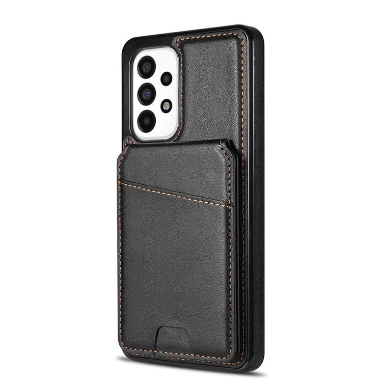 For Samsung Galaxy A53 5G Skin Feel Detachable Card Bag Magsafe Phone Case