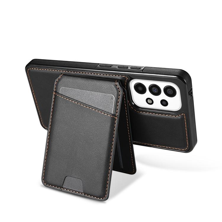 For Samsung Galaxy A53 5G Skin Feel Detachable Card Bag Magsafe Phone Case