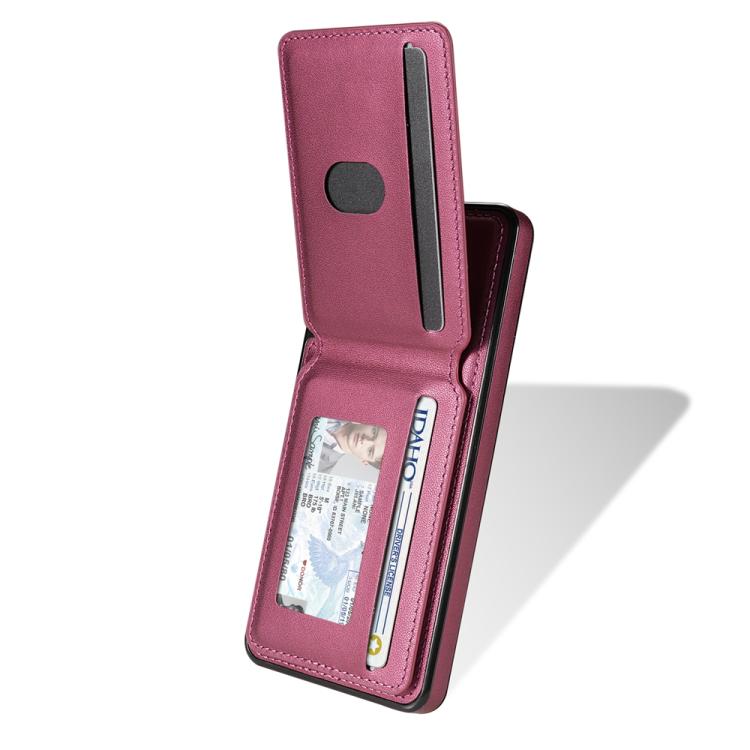 For Samsung Galaxy A53 5G Skin Feel Detachable Card Bag Magsafe Phone Case
