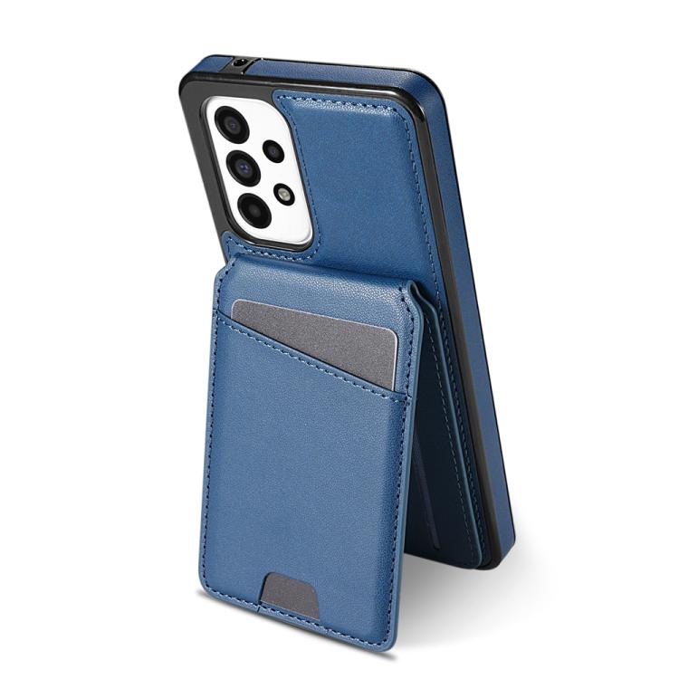 For Samsung Galaxy A53 5G Skin Feel Detachable Card Bag Magsafe Phone Case