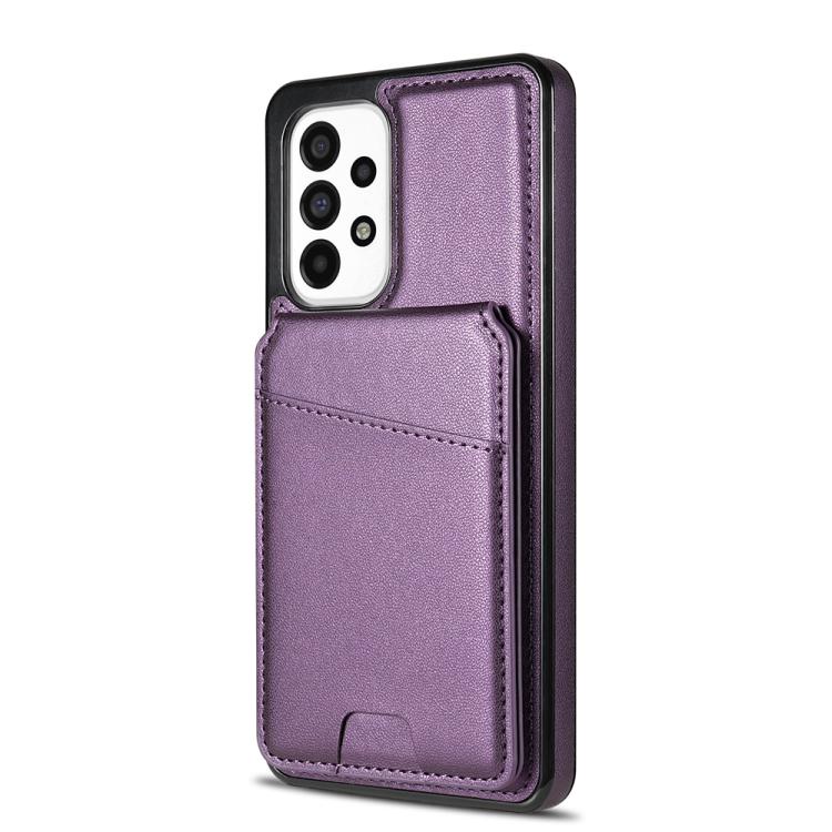 For Samsung Galaxy A52 4G / 5G / A52s 5G Skin Feel Detachable Card Bag Magsafe Phone Case