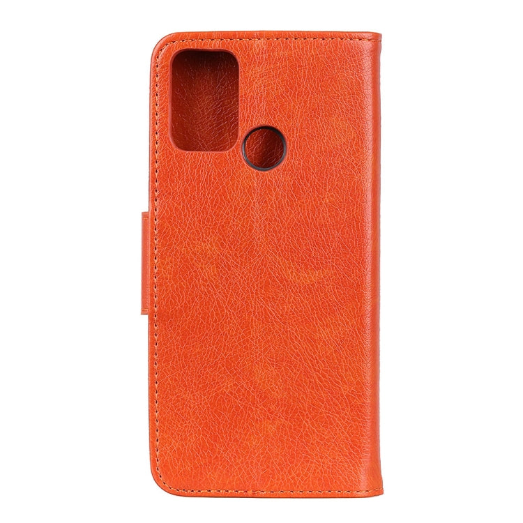 For Samsung Galaxy A21s Nappa Texture Horizontal Flip Leather Case with Holder & Card Slots & Wallet