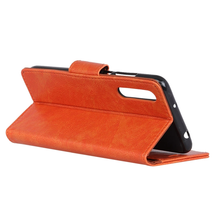 For Samsung Galaxy A41 (Japan Version) Nappa Texture Horizontal Flip Leather Case with Holder & Card Slots & Wallet