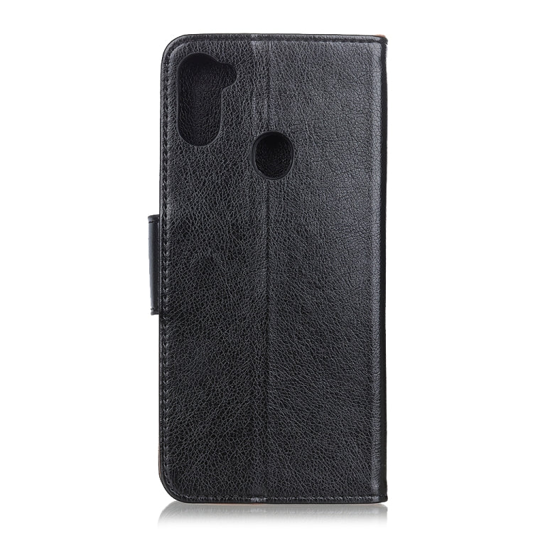 For Samsung Galaxy M11 Nappa Texture Horizontal Flip Leather Case with Holder & Card Slots & Wallet