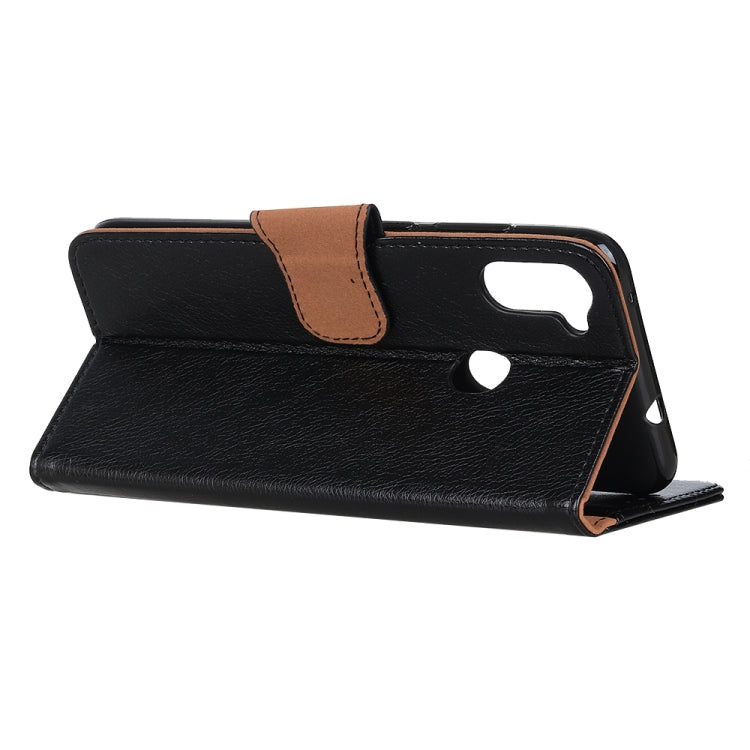 For Samsung Galaxy M11 Nappa Texture Horizontal Flip Leather Case with Holder & Card Slots & Wallet