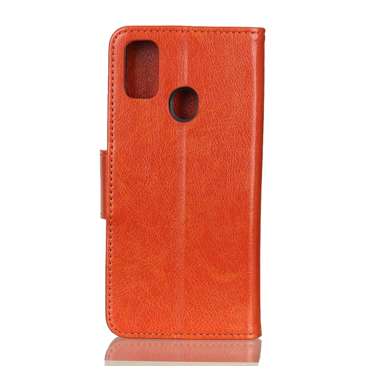 For Samsung Galaxy M31 Nappa Texture Horizontal Flip Leather Case with Holder & Card Slots & Wallet