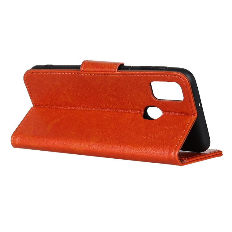 For Samsung Galaxy M31 Nappa Texture Horizontal Flip Leather Case with Holder & Card Slots & Wallet