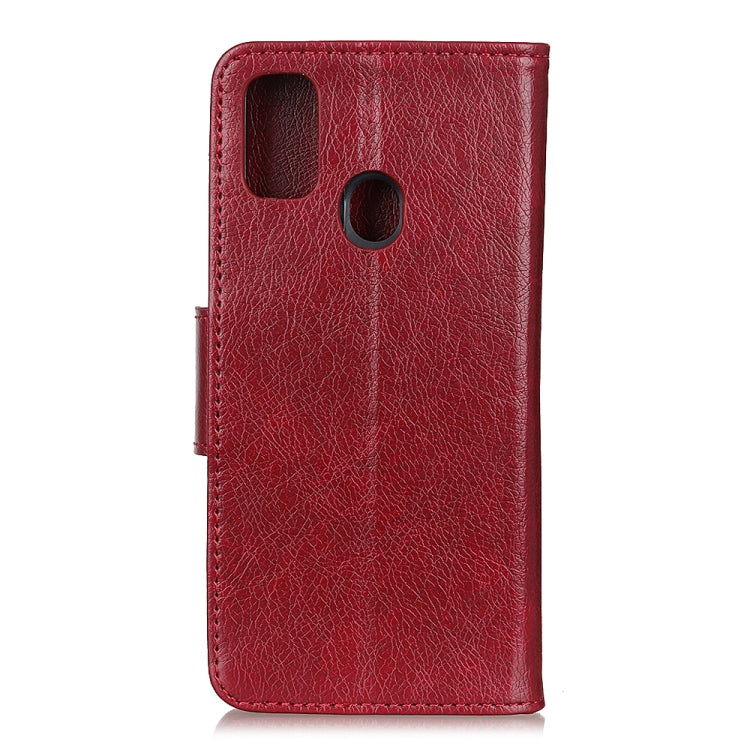 For Samsung Galaxy M31 Nappa Texture Horizontal Flip Leather Case with Holder & Card Slots & Wallet