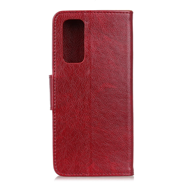 For Samsung Galaxy Note 20 Nappa Texture Horizontal Flip Leather Case with Holder & Card Slots & Wallet