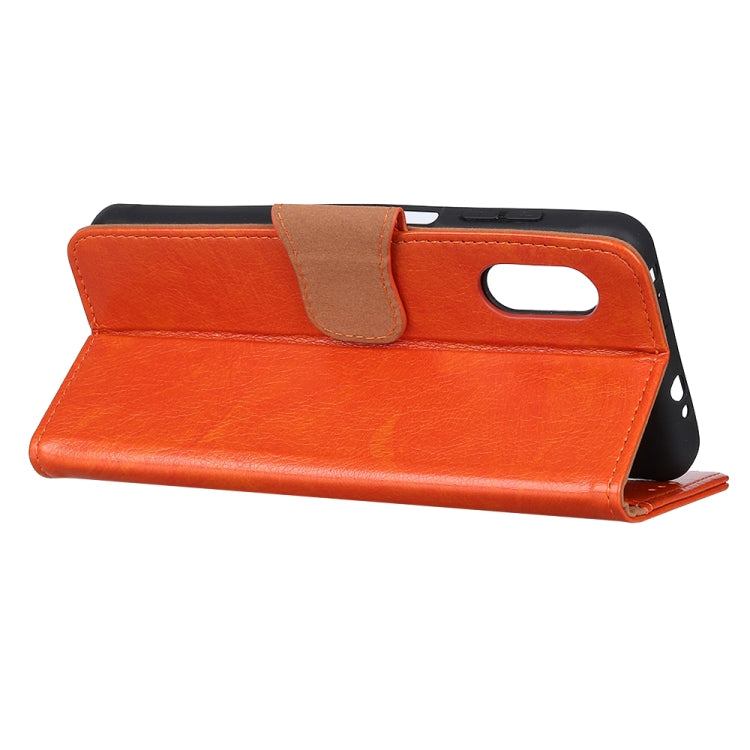 For Samsung Galaxy XCover Pro Nappa Texture Horizontal Flip Leather Case with Holder & Card Slots & Wallet