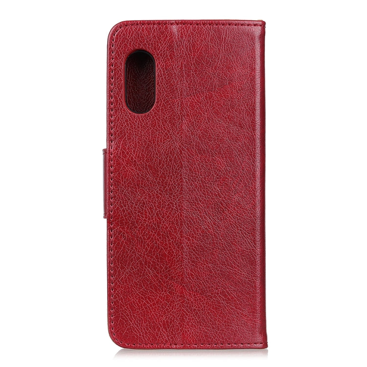 For Samsung Galaxy XCover Pro Nappa Texture Horizontal Flip Leather Case with Holder & Card Slots & Wallet