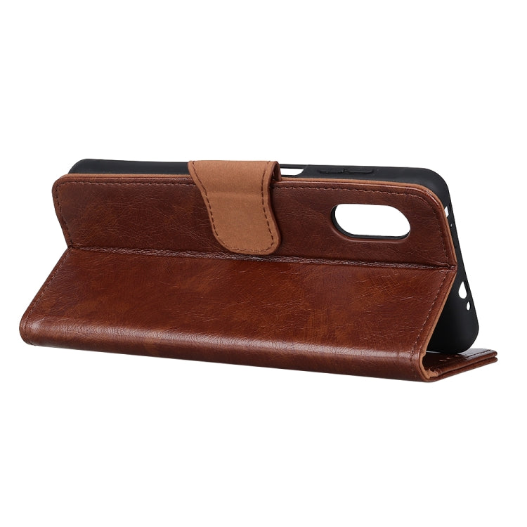 For Samsung Galaxy XCover Pro Nappa Texture Horizontal Flip Leather Case with Holder & Card Slots & Wallet