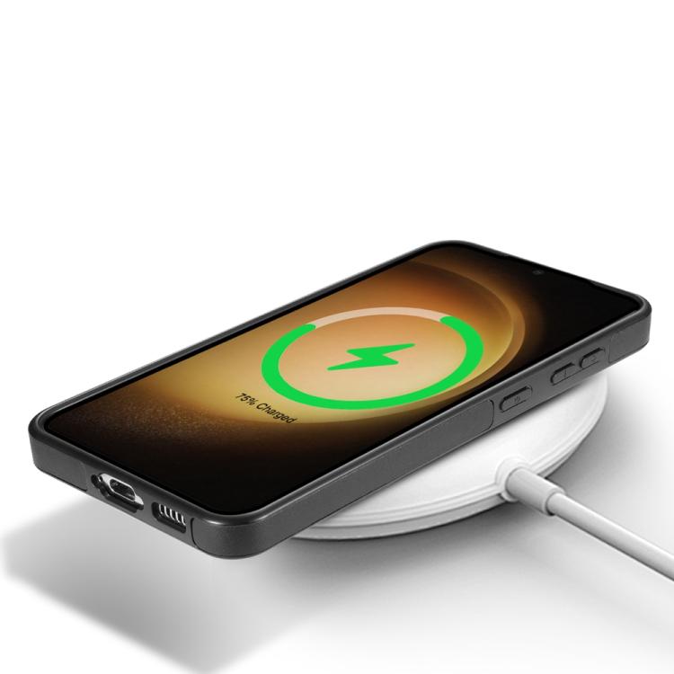 For Samsung Galaxy S23+ 5G Skin Feel Detachable Card Bag Magsafe Phone Case