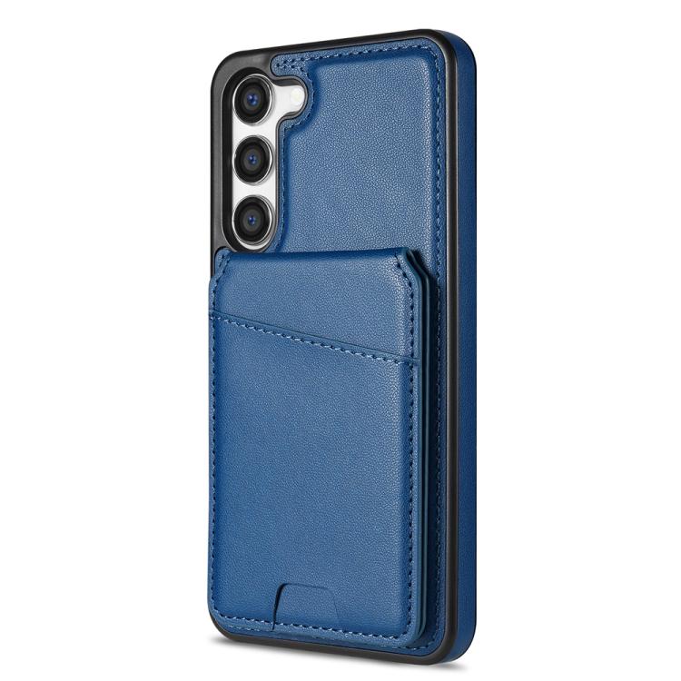 For Samsung Galaxy S23+ 5G Skin Feel Detachable Card Bag Magsafe Phone Case