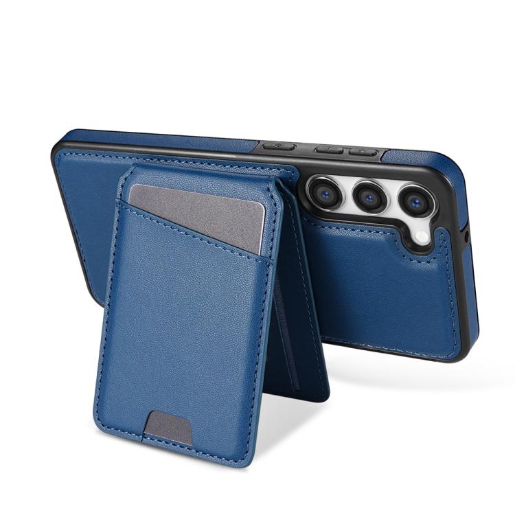 For Samsung Galaxy S23+ 5G Skin Feel Detachable Card Bag Magsafe Phone Case