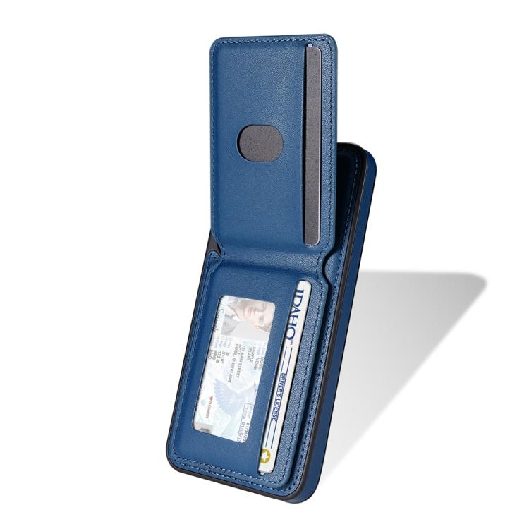 For Samsung Galaxy S23+ 5G Skin Feel Detachable Card Bag Magsafe Phone Case