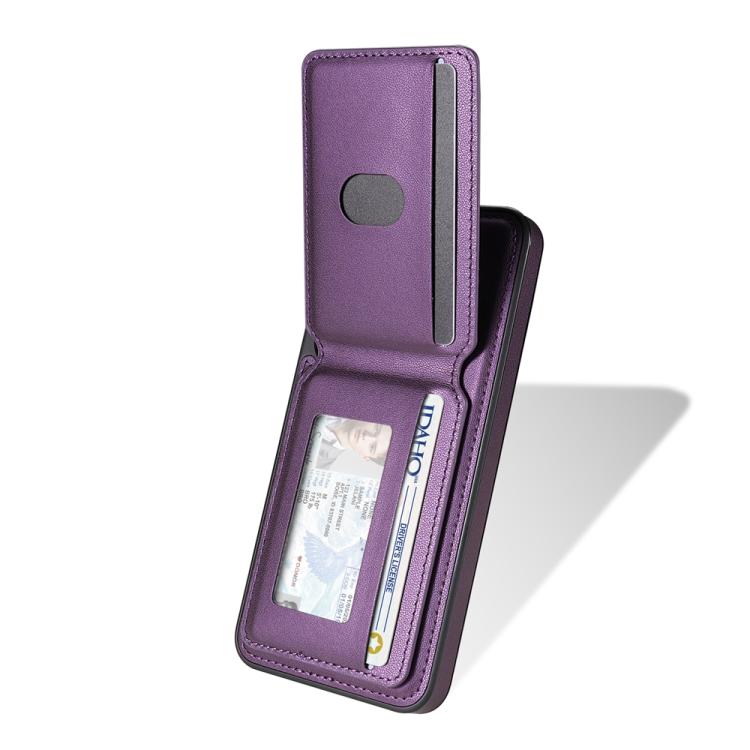 For Samsung Galaxy S22 5G Skin Feel Detachable Card Bag Magsafe Phone Case