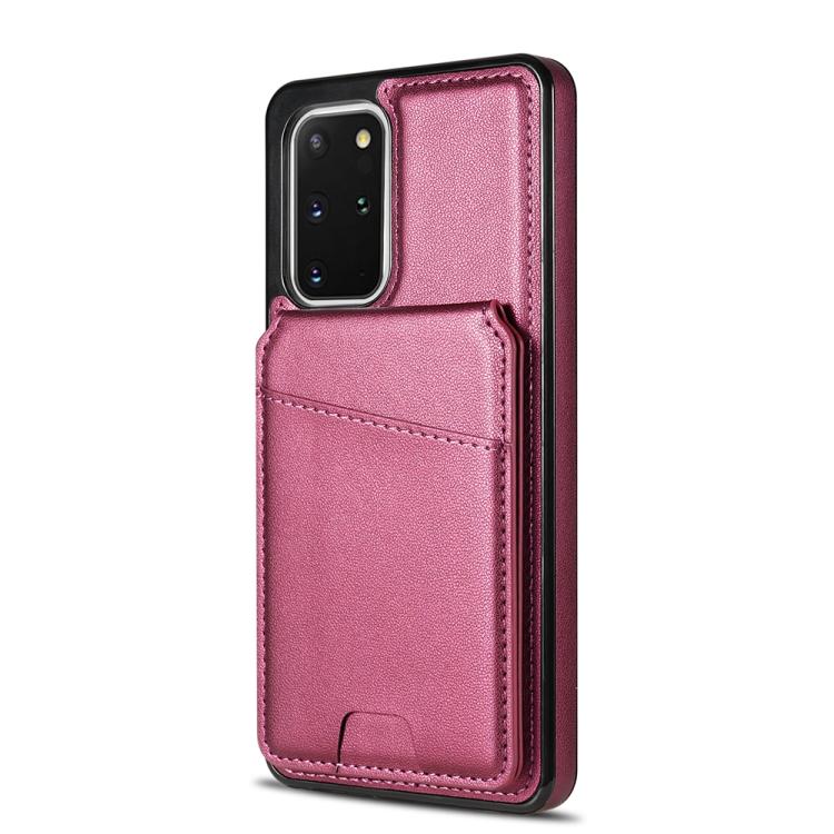 For Samsung Galaxy S20 FE 5G Skin Feel Detachable Card Bag Magsafe Phone Case
