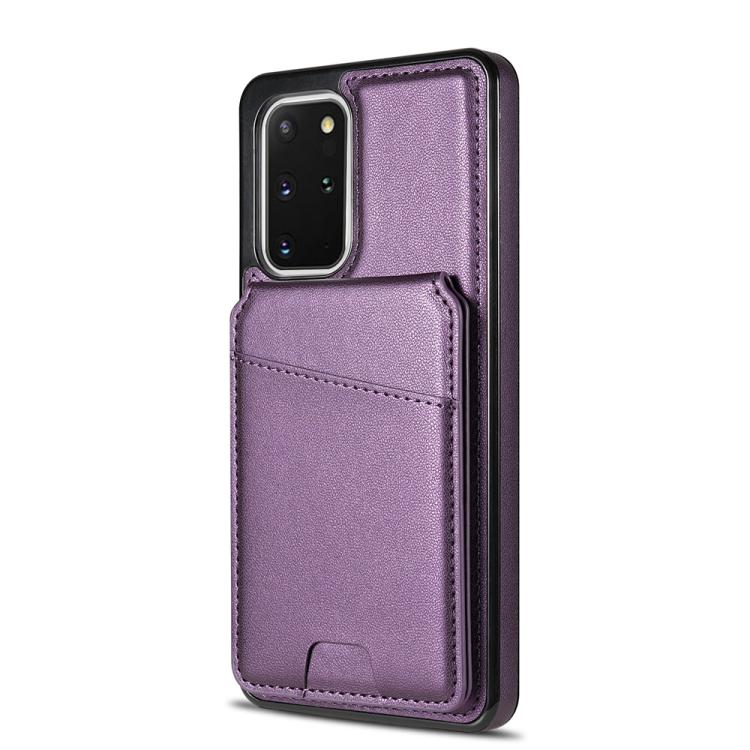 For Samsung Galaxy S20 FE 5G Skin Feel Detachable Card Bag Magsafe Phone Case