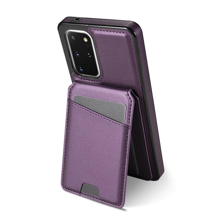 For Samsung Galaxy S20 FE 5G Skin Feel Detachable Card Bag Magsafe Phone Case