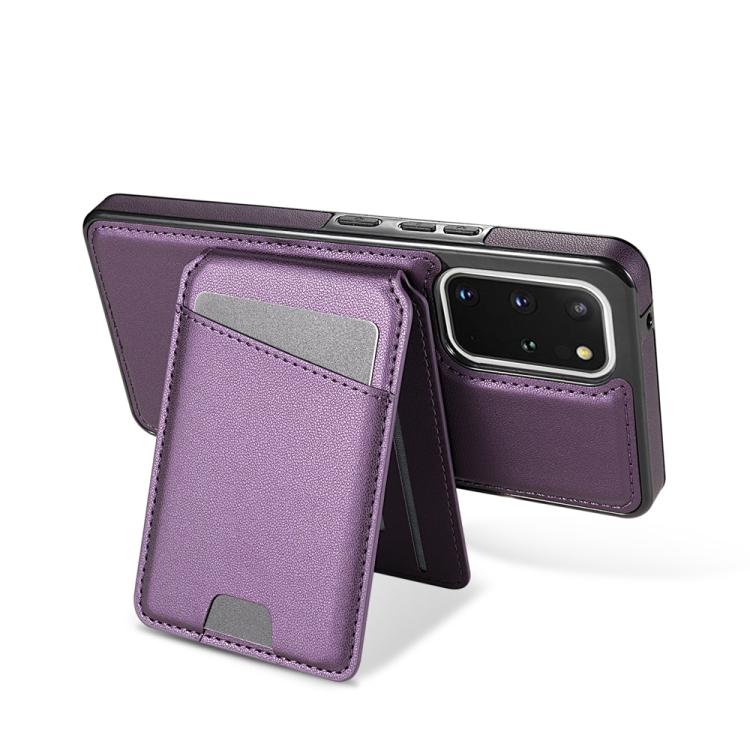 For Samsung Galaxy S20 FE 5G Skin Feel Detachable Card Bag Magsafe Phone Case