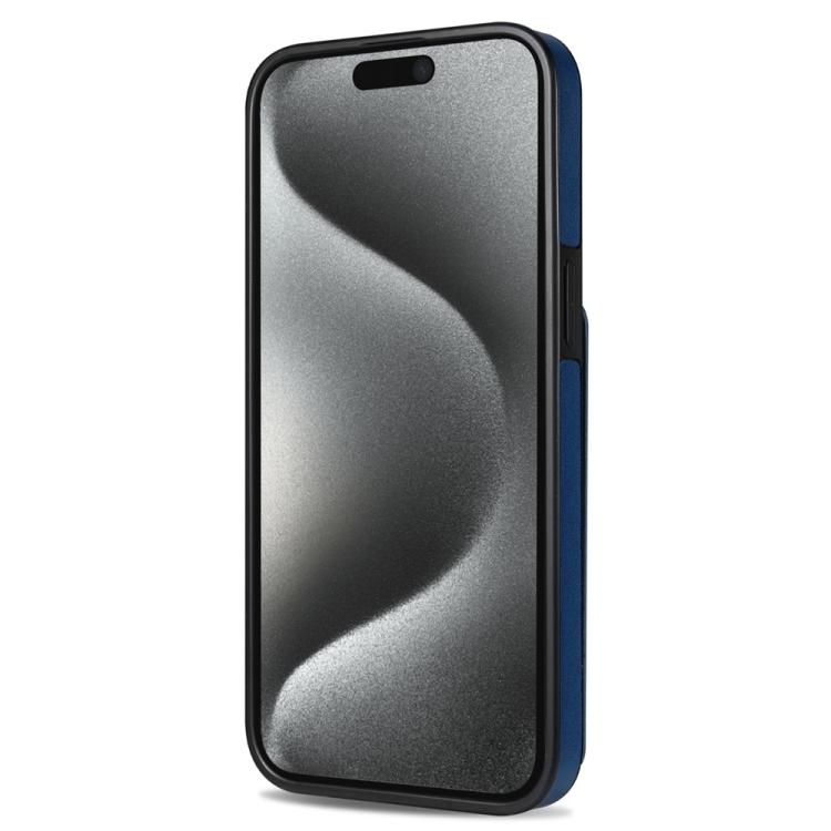 For iPhone 14 Plus Skin Feel Detachable Card Bag Magsafe Phone Case
