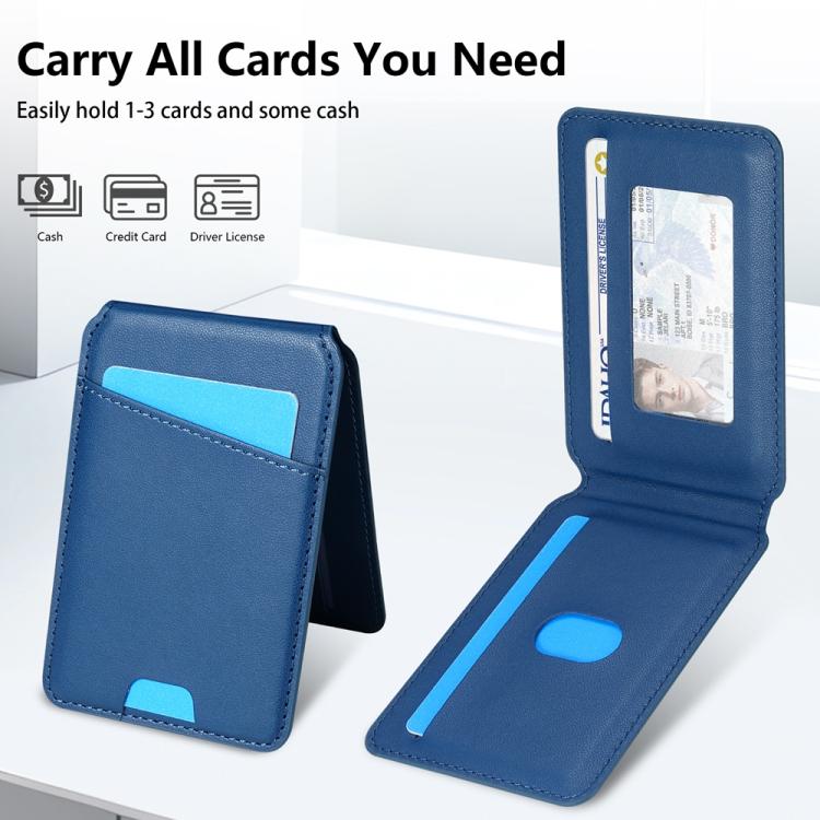 For iPhone 13 Pro Max Skin Feel Detachable Card Bag Magsafe Phone Case