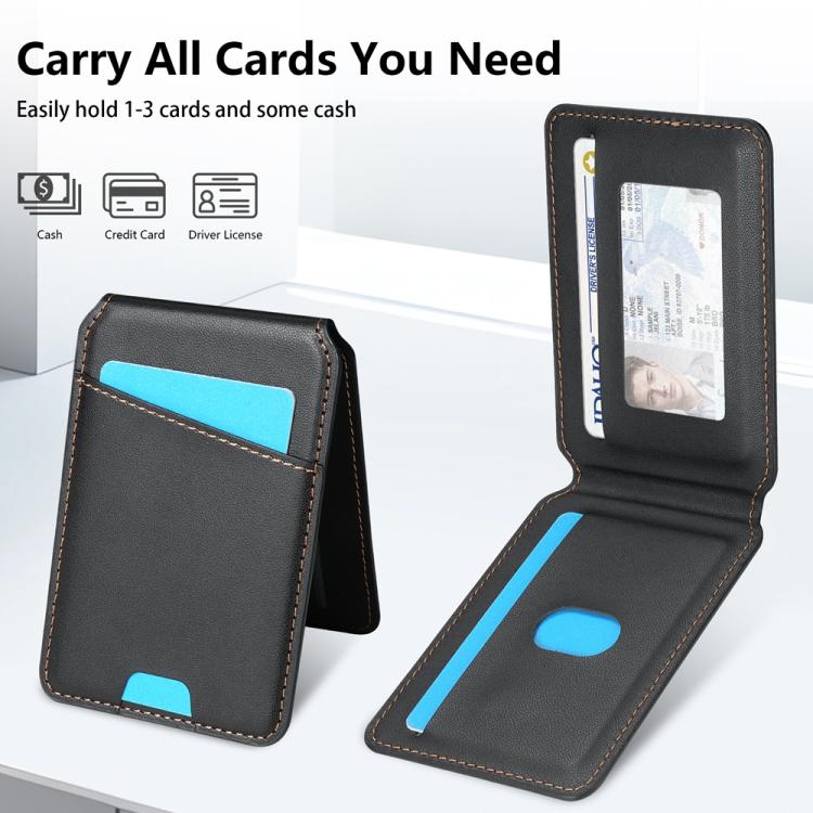 For iPhone 11 Pro Skin Feel Detachable Card Bag Magsafe Phone Case