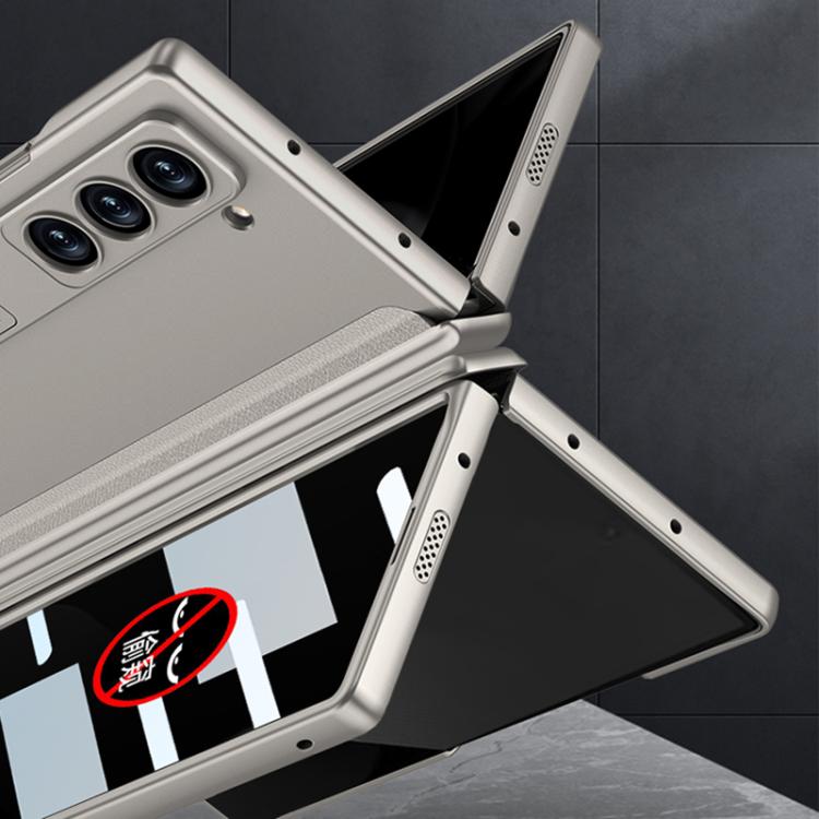 For Samsung Galaxy Z Fold6 Slim GKK Integrated Privacy Full Coverage Magnetic Fold Phone Case