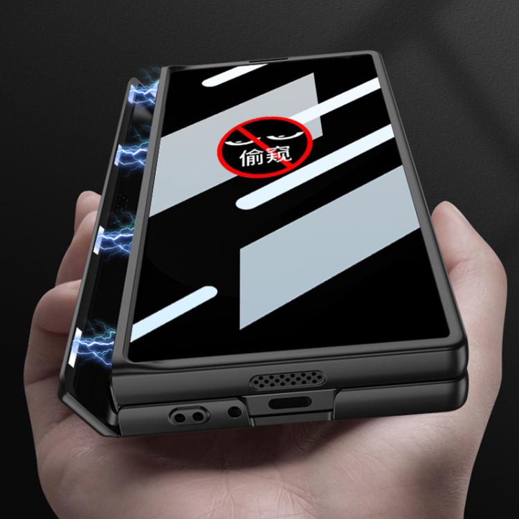 For Samsung Galaxy Z Fold6 Slim GKK Integrated Privacy Full Coverage Magnetic Fold Phone Case