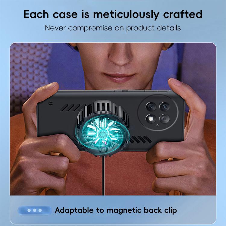 For OnePlus 13 All-inclusive Lens Frameless Graphene Cooling Phone Case