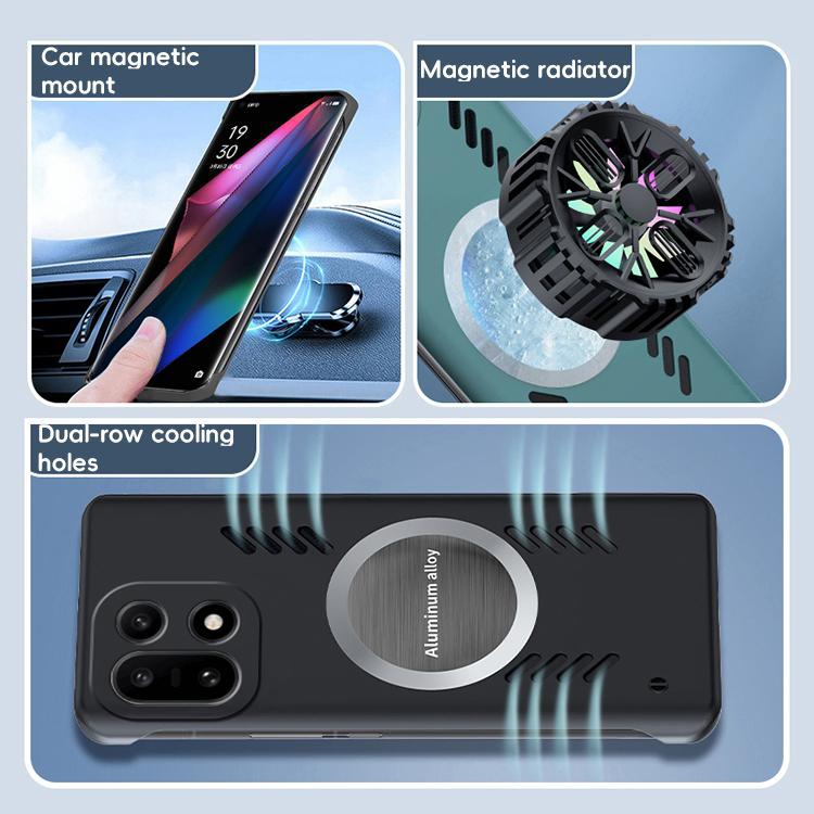 For OnePlus 15 All-inclusive Lens Frameless Graphene Cooling Phone Case