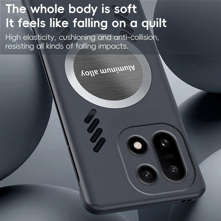 For OnePlus 15 All-inclusive Lens Frameless Graphene Cooling Phone Case