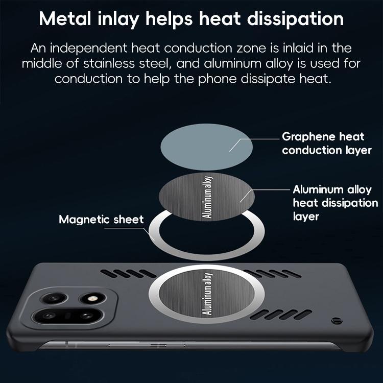 For OnePlus 15 All-inclusive Lens Frameless Graphene Cooling Phone Case