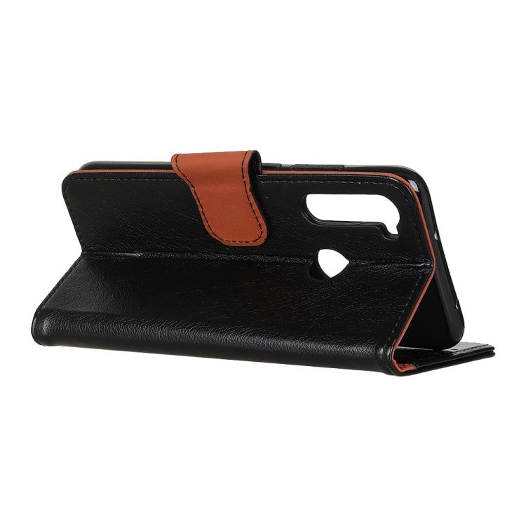 For HTC Desire 20 Pro Napa Texture Horizontal Flip Leather Case with Holder & Card Slot & Wallet