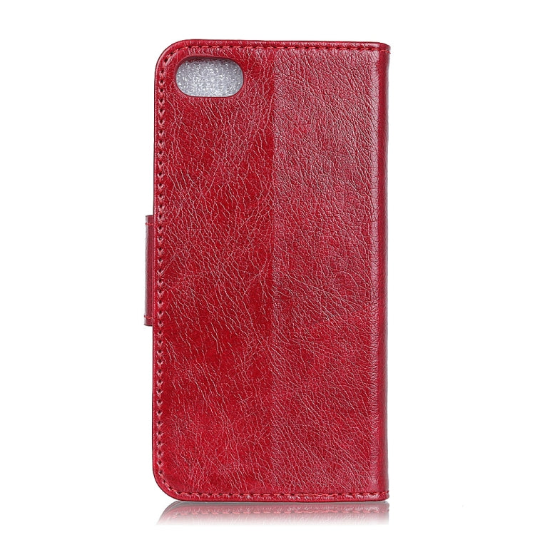 For iPhone SE 2022 / SE 2020 Napa Texture Horizontal Flip Leather Case with Holder & Card Slot & Wallet