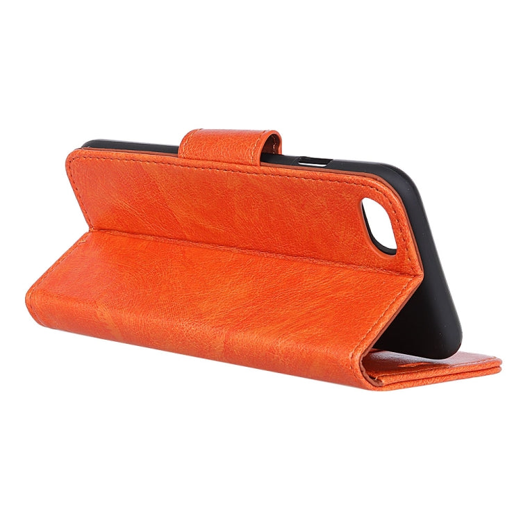 For iPhone SE 2022 / SE 2020 Napa Texture Horizontal Flip Leather Case with Holder & Card Slot & Wallet