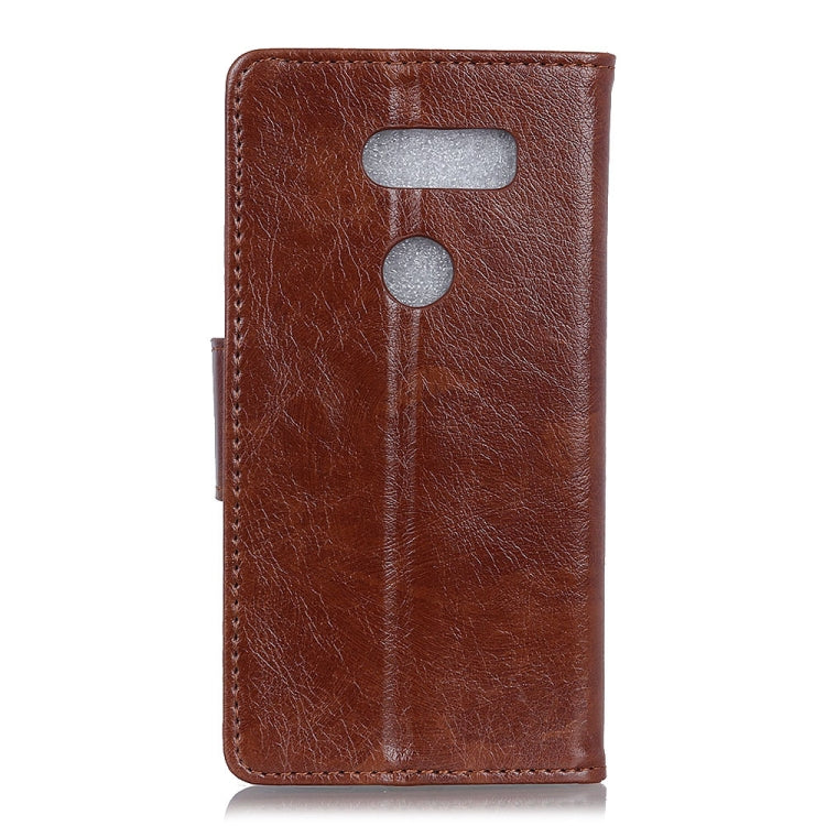 For LG Q70 Napa Texture Horizontal Flip Leather Case with Holder & Card Slot & Wallet