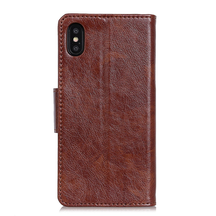 For ZTE A3 2020 Napa Texture Horizontal Flip Leather Case with Holder & Card Slot & Wallet
