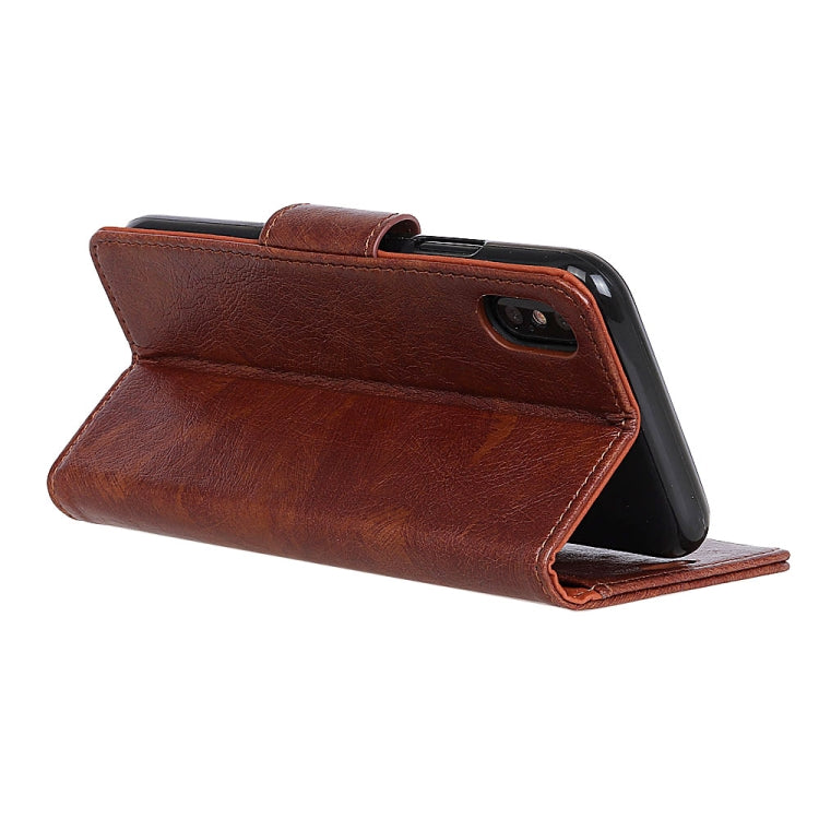 For ZTE A3 2020 Napa Texture Horizontal Flip Leather Case with Holder & Card Slot & Wallet