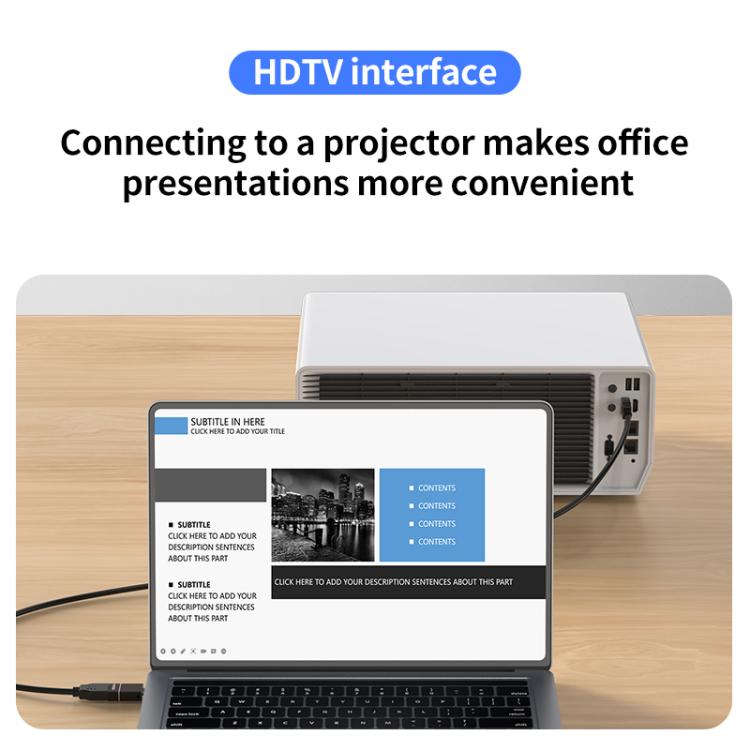 4K Type-C to HDMI2.0 Adapter - Tarnish