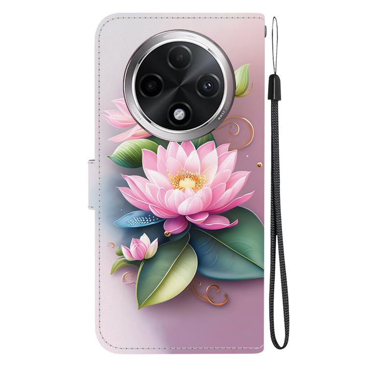 For OPPO A3 Pro 5G / K12X 5G Crystal Texture Colored Drawing Leather Phone Case