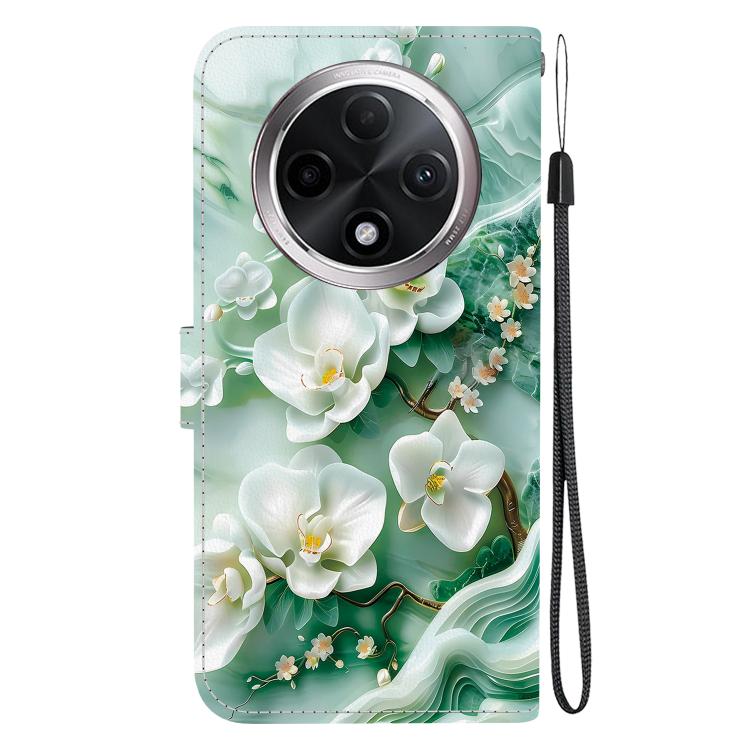 For OPPO A3 Pro 5G / K12X 5G Crystal Texture Colored Drawing Leather Phone Case