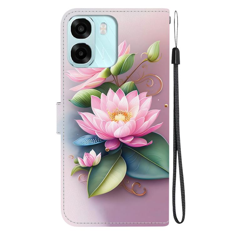 For OPPO A6 / A6s / A6t / A6x 4G / 5G Global Crystal Texture Colored Drawing Leather Phone Case