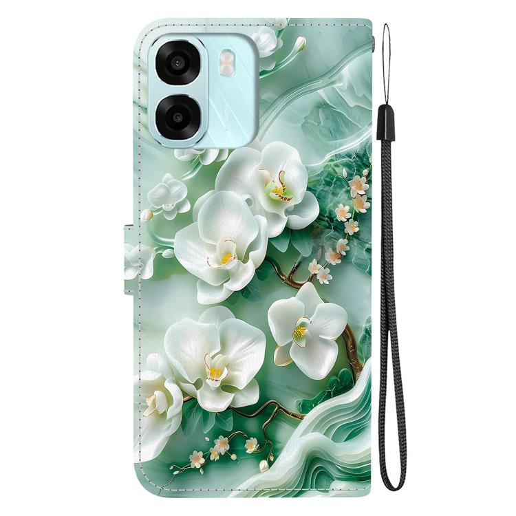For OPPO A6 / A6s / A6t / A6x 4G / 5G Global Crystal Texture Colored Drawing Leather Phone Case